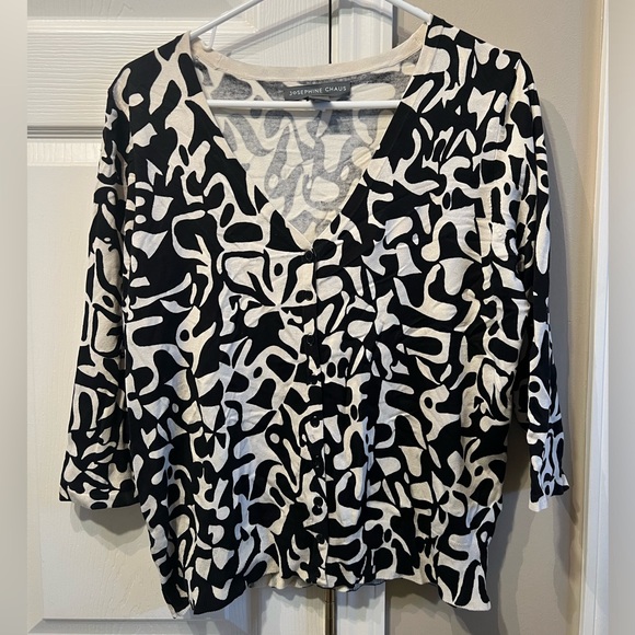 Women’s button up sweater size L - Picture 2 of 6